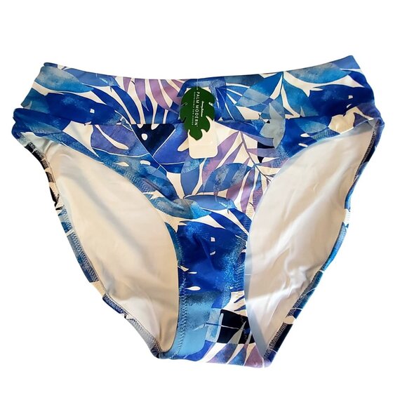Tommy Bahama Other - Tommy Bahama Palm Modern High-Waist Bikini Bottom Mare Navy L/6 Sustainably Made